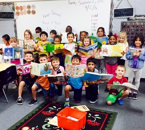 New Caney ISD Elementary school students show off their work